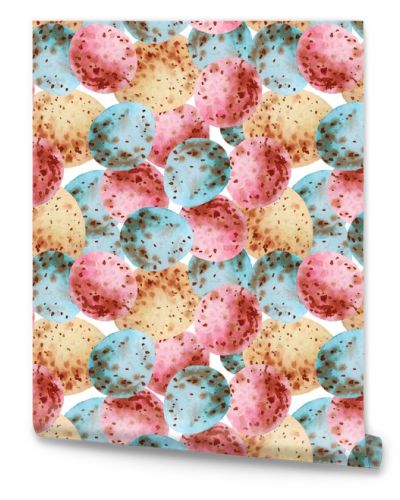 Seamless pattern with Easter eggs. Can be used for wrapping, packaging.