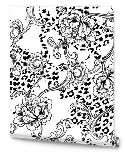 Eclectic fabric seamless pattern.