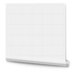 White ceramic tiles. Seamless pattern, square white tiles. Vector illustration.