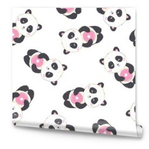 Cartoon Seamless Panda Pattern