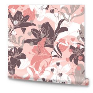 Vector seamless floral pattern.