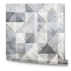 Abstract ceramic tile pattern in gray and white for copy space floors walls and wallpaper