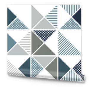 abstract vintage geometric texture decorative element background allover seamless pattern design illustration in grey teal family color combination digital home textile and apparels