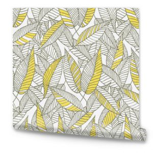 Seamless Floral Leaf Pattern