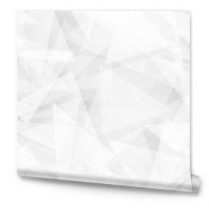 abstract white background with triangles and rectangle shapes layered in contemporary modern art design