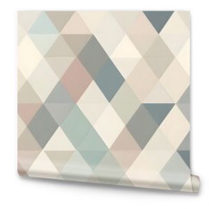 Minimalist Geometric Triangle Pattern in Muted Tones Abstract Background