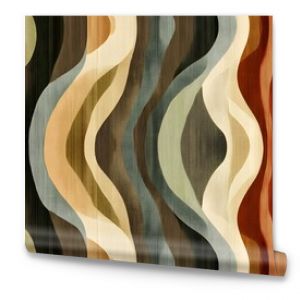 20. **Full-size seamless elegant rug pattern with flowing lines and muted gradients**