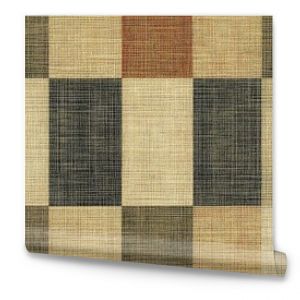 Woven fabric pattern, muted earth tones, high definition