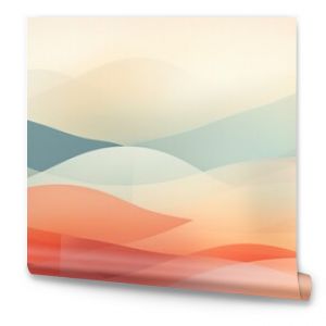 Craft a minimalist abstract background using translucent layers and soft, muted colors.