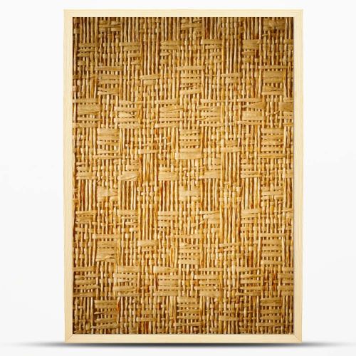 Vignette style straw mat texture background
