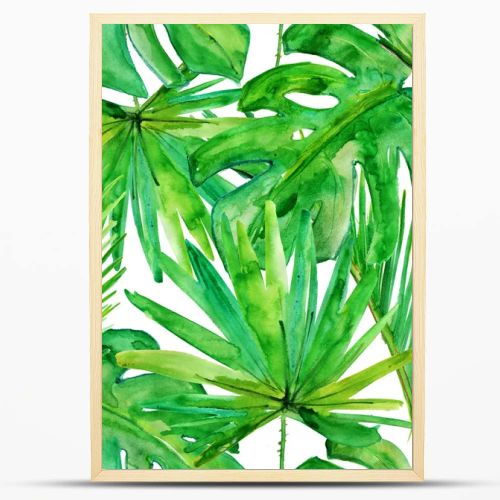 Tropical leaves.