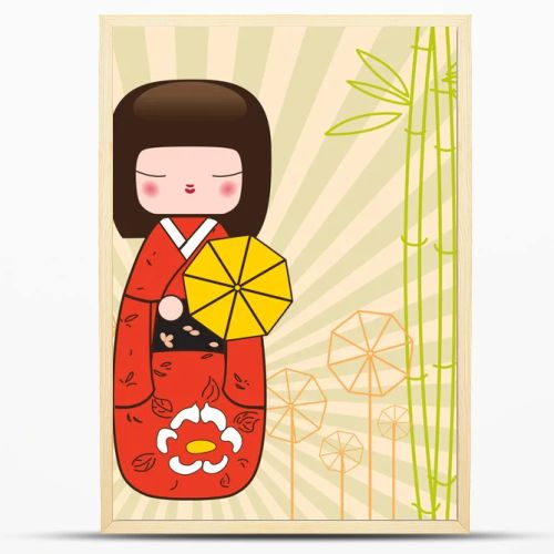 Kokeshi Japanese doll