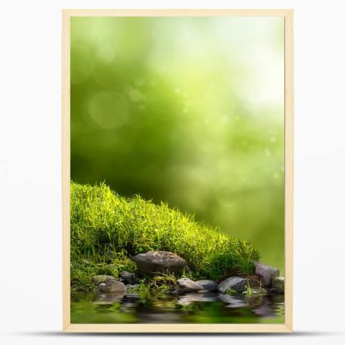 Green nature background