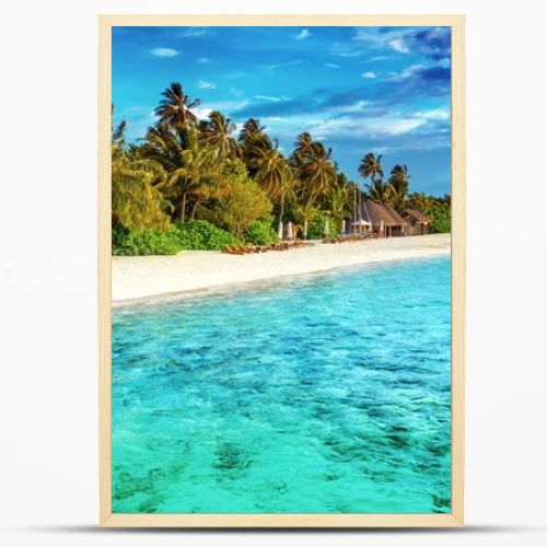 Beautiful paradise beach