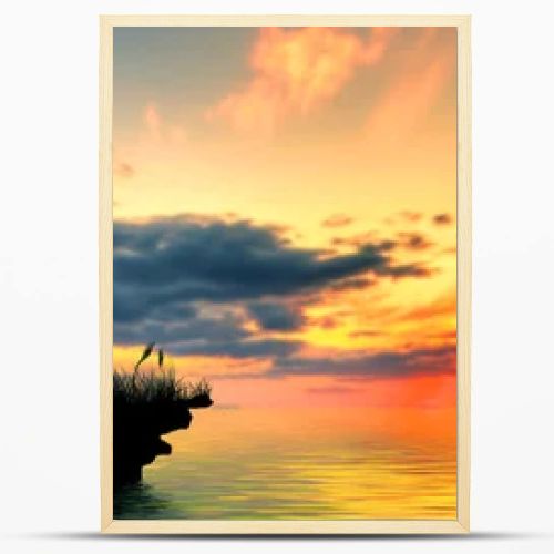 Beautiful nature landscape