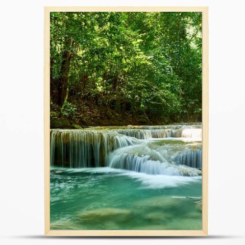 Erawan Waterfall, Erawan National Park in Kanchanaburi, Thailand