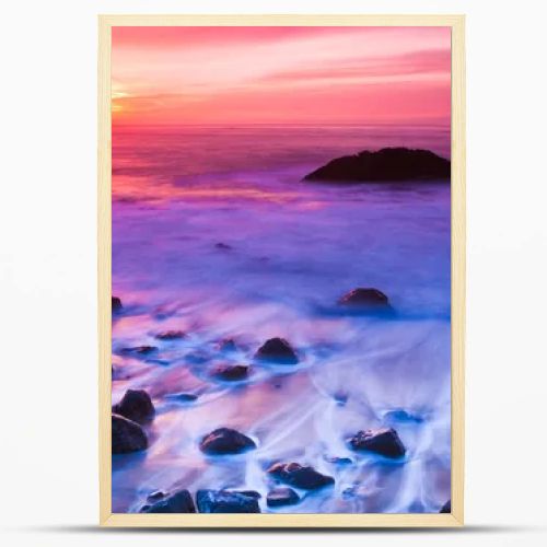 Ocean Sunset Panorama