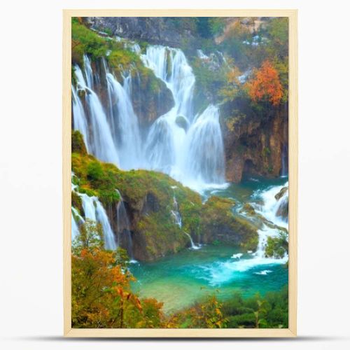 The waterfalls of Plitvice National Park