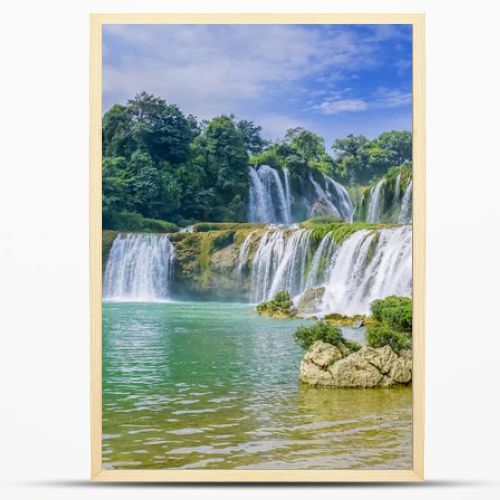 Waterfall of landscape scenery