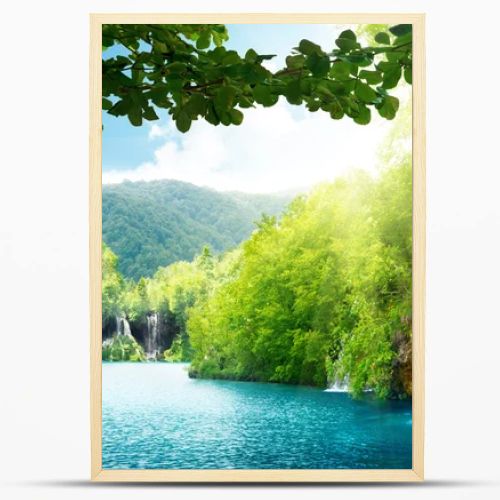 Waterfall in deep forest