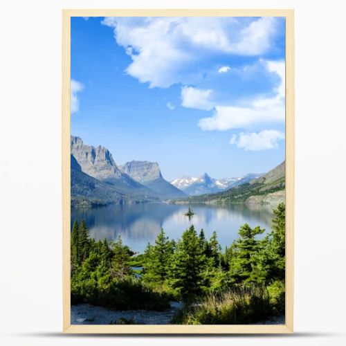 Saint Marys Lake at Glacier National Park