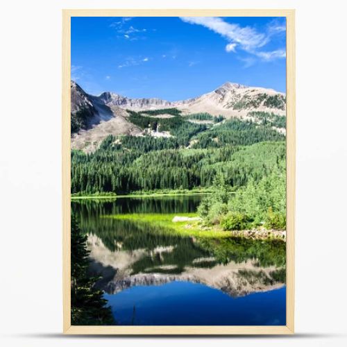 Colorado Lake and Mountains