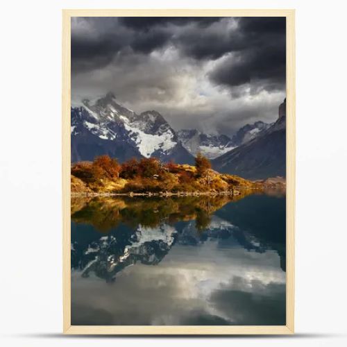 Sunrise in Torres del Paine National Park