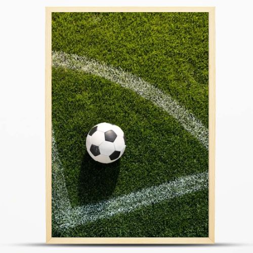 soccer ball on grass