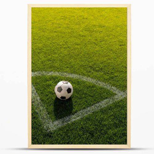 soccer ball on grass