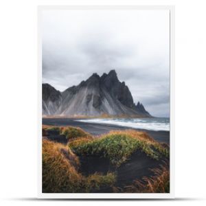 Beautiful Icelandic Stokksnes beach