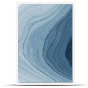 Abstract watercolor paint background dark blue gradient color with fluid curve lines texture and white space for text.