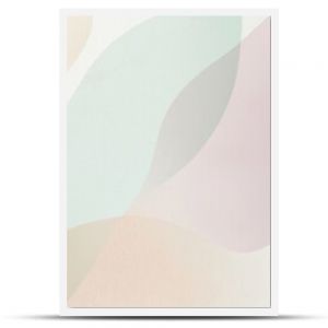 Elegant pastel background with wavy shapes flowing gently. Evoking peace and tranquility. Perfect for feminine designs like beauty. Spa. Or wellness. Ideal for cards. Invitations. Flyers. And more