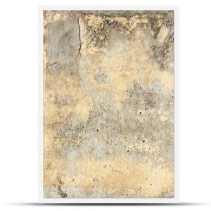 Ochre andg Greige grunge cement background with textures and weathering - very textured