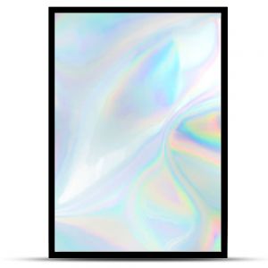 Abstract trendy holographic background. Real texture in pale violet, pink and mint colors with scratches and irregularities