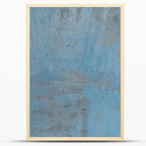 full frame of old weathered grey and blue concrete background 