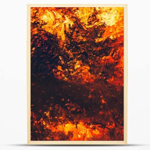 abstract paint background glowing flame pattern