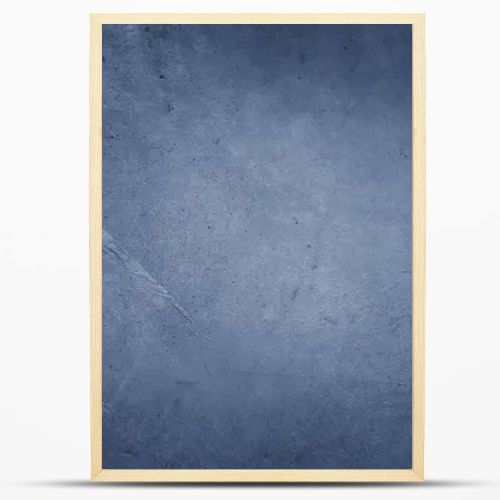 Blue textured concrete wall background