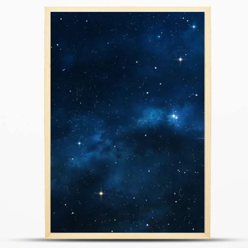 Blue Nebula space background