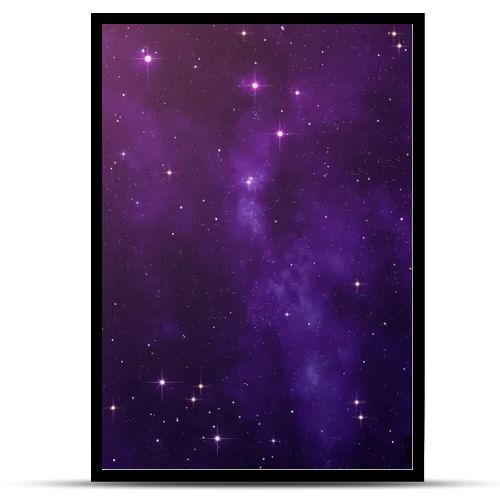 Purple Nebula space background