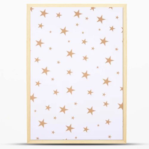 Abstract pattern with bright stars on white background