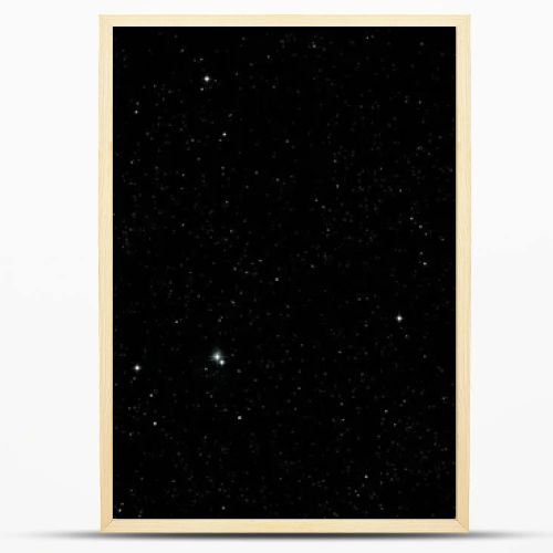 Deep space star field. Universe filled with stars and gas. Far distant cosmos Illustration.  