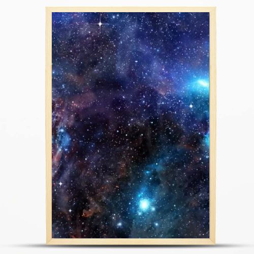 Starry background of deep outer space