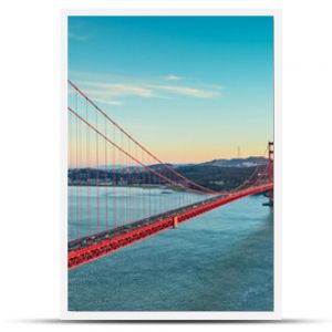 Most Golden Gate San Francisco Kalifornia Panorama wysokiej rozdzielczości