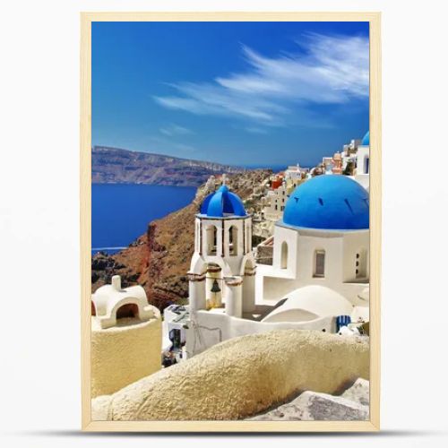 White-blue Santorini