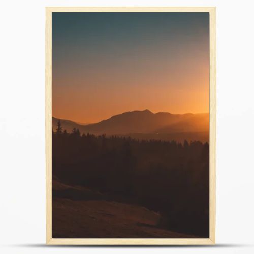 Landscape of the Polish Tatra Mountains