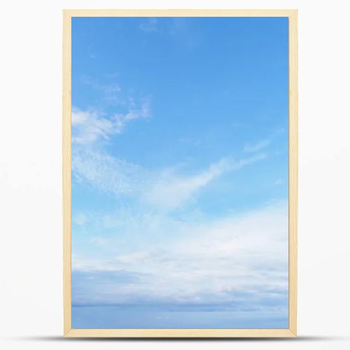 Blue sky and cloud for natural background