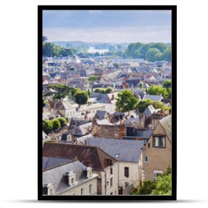 Amboise panorama - aerial view