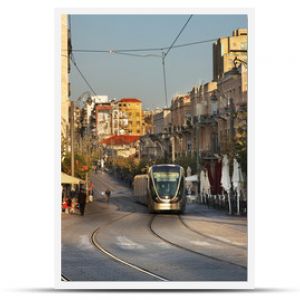 Jaffa road in Jerusalem. Israel