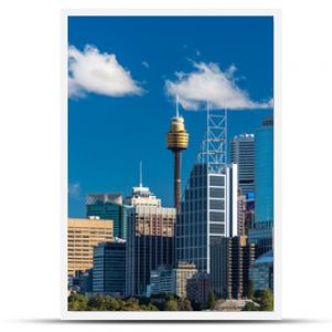 Sydney skyline on sunny day