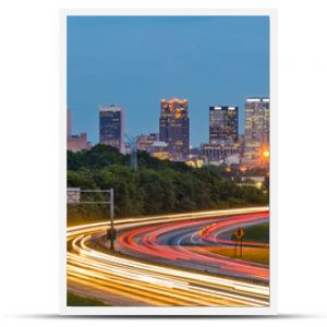 Birmingham, Alabama, USA downtown city skyline.